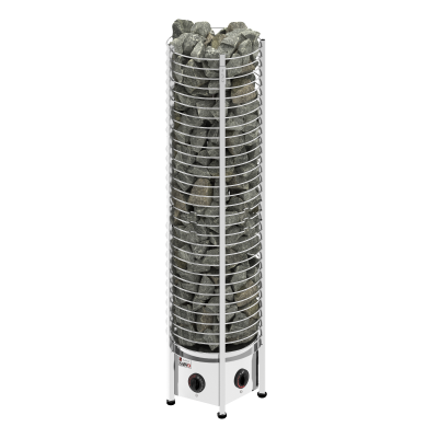 SAWO Электрическая печь TOWER вертикальная, круглая,с пультом, 8 кВт, TH6-80NB-P