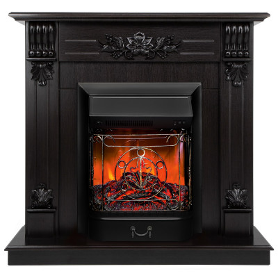 Электрокамин RealFlame Ottawa DN венге премиум с очагом Majestic Lux Black