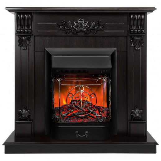 Электрокамин RealFlame Ottawa DN венге премиум с очагом Majestic Lux Black