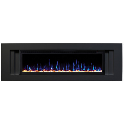 Электрокамин RealFlame Stockholm 60 BLM черный с очагом Saphir 60