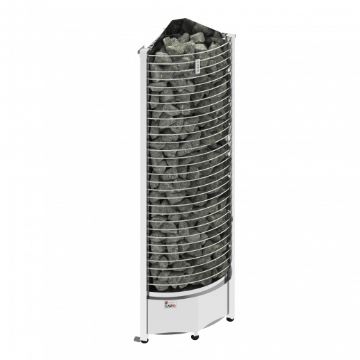 SAWO Электрическая печь TOWER угловой установки, 8 кВт, TH5-80NS-CNR, выносной пульт (пульт и блок мощности докупаются отдельно)