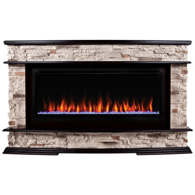 Электрокамин RealFlame Frankfurt 42/BV AO античный дуб с очагом Saphir 42