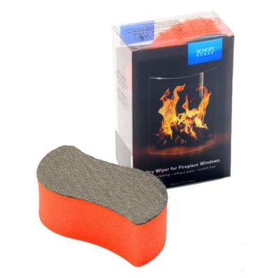 Губка для сухой чистки стекла Stove Glass Cleaner