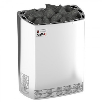 Электрическая печь SAWO MINI X MX-23NS-Z (2,3 кВт, выносной пульт, внутри оцинковка, снаружи нержавейка)