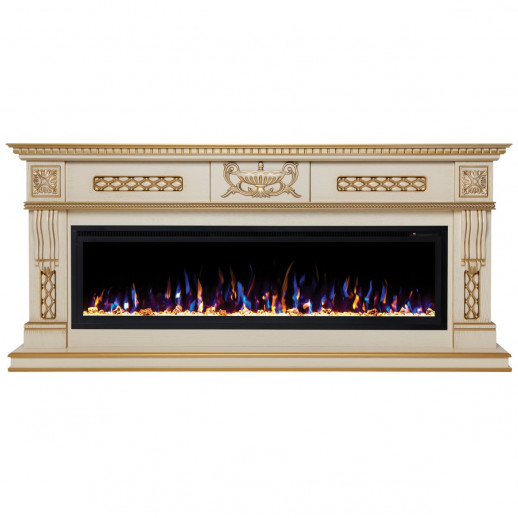 Электрокамин RealFlame Corsica 60 WT с очагом Saphir 60
