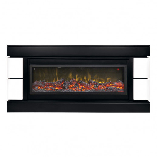 Электрокамин RealFlame Denver 42/BV BLM черный с очагом Beverly 1000