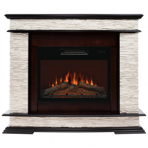 Электрокамин RealFlame Edinburgh 24 AO античный дуб с очагом Kendal 24