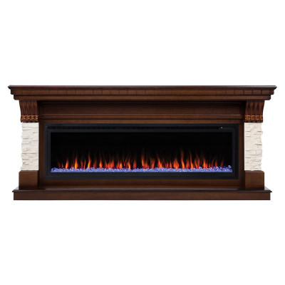 Электрокамин RealFlame Michigan 60 AO античный дуб с очагом Saphir 60