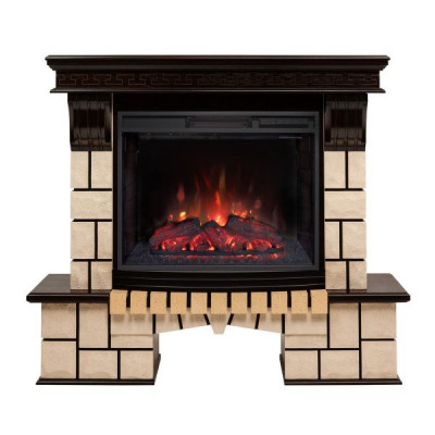 Электрокамин RealFlame Stone AO античный дуб античный дуб с очагом Sparta 25,5 LED