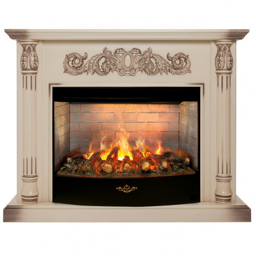 Электрокамин RealFlame Salford 33 WT с очагом 3D Firestar 33