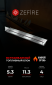 Прямоугольный контейнер ZeFire 1000 со стеклом