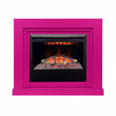 Электрокамин RealFlame Stanley 26 BARBIE PINK с очагом Helios 26 SBG
