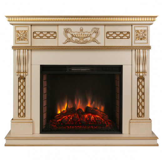 Электрокамин RealFlame Corsica Lux 25,5/26 WT с очагом Epsilon 26 S IR