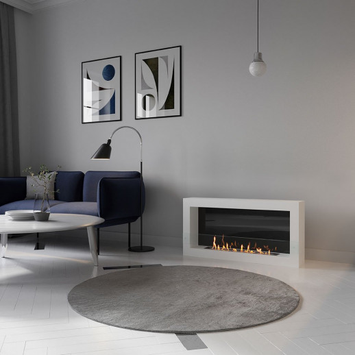 Биокамин SteelHeat WALL ONE 1100 белый (Стандарт)
