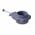 Чугунный шиберный блок ф115