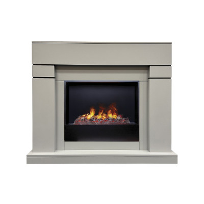 Электрокамин RealFlame Lindelse 26 GR серый, графит c очагом 3D Cassette 630