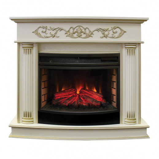 Электрокамин RealFlame Milano WT с очагом Firefield 25 S IR