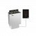 Электрическая печь SAWO NORDEX Mini NRMN-23Ni2-Z (2,3 кВт, внутри оцинковка, снаружи нержавейка), выносной пульт (встроенный блок мощности, пульт покупается отдельно)
