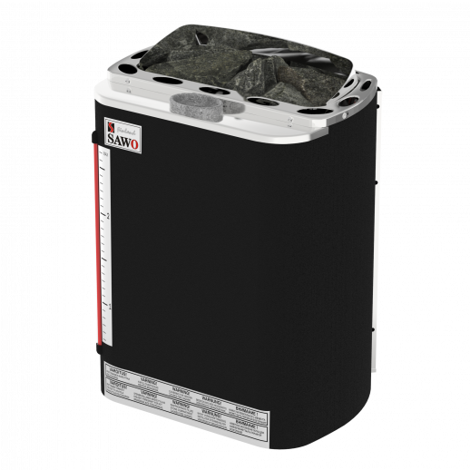 SAWO Электрическая печь PREMIUM,MINI COMBI из нержавеющей стали, 3,6 кВт, MNC-36NS-P-F , выносной пульт (пульт и блок мощности докупаются отдельно)