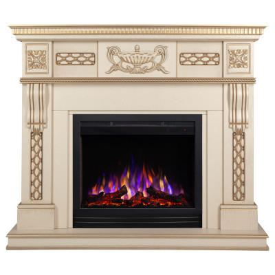 Электрокамин RealFlame Corsica Lux 25,5/26 WT с очагом Saphir 25,5