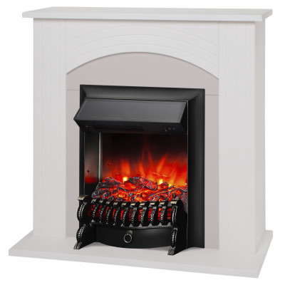 Электрокамин RealFlame Hanna WT с очагом Fobos Lux Black