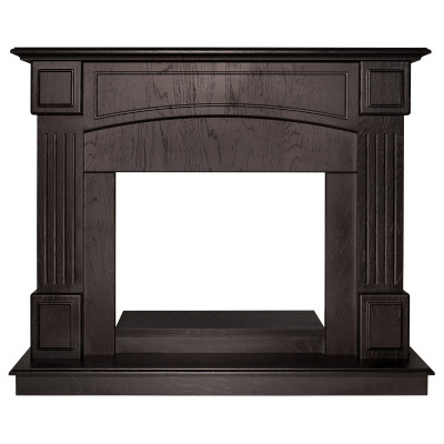 Портал каминный из МДФ RealFlame Carolina 25,5 DN темный орех