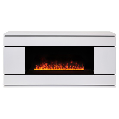 Электрокамин RealFlame Vega CST1000 WT с очагом 3D Cassette 1000 Black Panel