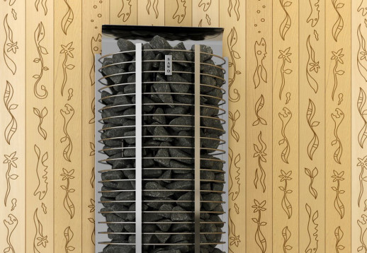 Электрическая печь SAWO TOWER TH6-120NS-WL-P (12 кВт, пристенная), выносной пульт (пульт и блок мощности докупаются отдельно)