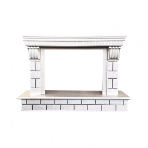 Портал каминный из МДФ RealFlame Castle 26 WT молочный