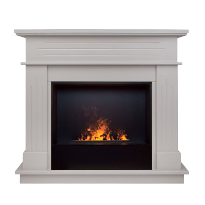 Электрокамин RealFlame Regent 26 BG айс кашемир с очагом 3D Cassette 630 Black Panel