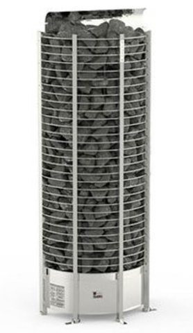 Электрическая печь SAWO TOWER TH3-35Ni2-WL-P (3,5 кВт, нержавейка, пристенная), выносной пульт (встроенный блок мощности, пульт покупается отдельно)