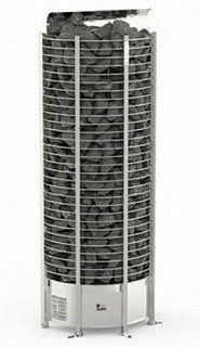 SAWO Электрическая печь Tower напольная пристенная, 8,0 кВт, нерж. сталь, артикул TH5-80Ni2-WL-P, выносной пульт (встроенный блок мощности, пульт покупается отдельно)