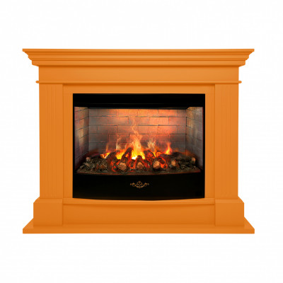 Электрокамин RealFlame Ontario 26/33 оранжевый c очагом Firestar 33