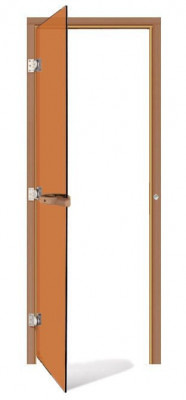 Дверь SAWO 730-3SGD-L 7/19 (бронза, левая, без порога)