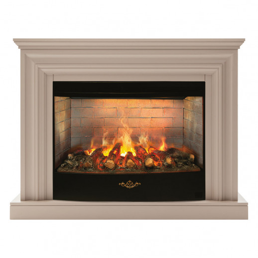 Электрокамин RealFlame Weston 33 BG кашемир с очагом 3D Firestar 33