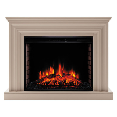 Электрокамин RealFlame Weston 33 BG кашемир с очагом Epsilon 33