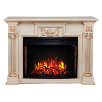 Электрокамин RealFlame London 33 WT-659B с очагом Firespace 33 S IR