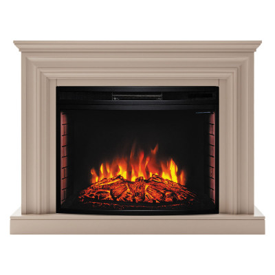 Электрокамин RealFlame Weston 33 BG кашемир с очагом Firespace 33 S IR