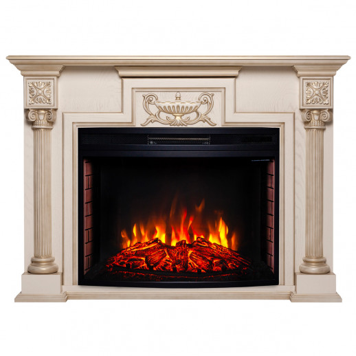 Электрокамин RealFlame London 33 WT-659G с очагом Firespace 33 S IR