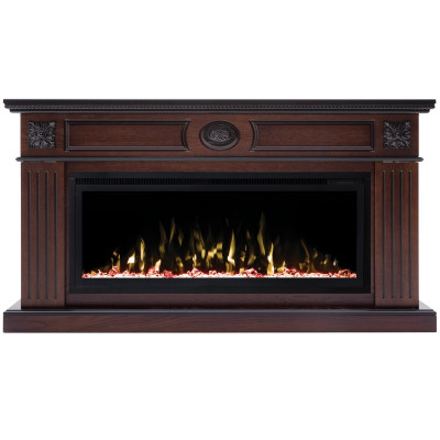 Электрокамин RealFlame Siena 42/BV AO античный дуб с очагом Saphir 42