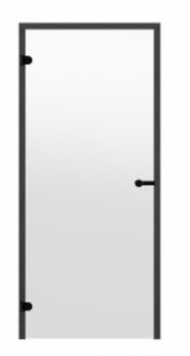 HARVIA Двери стеклянные 7/19 Black Line коробка сосна, прозрачная D71904BL