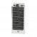 Электрическая печь SAWO MINI CIRRUS ROCK 2 CRR2-50NS-P (5 кВт, нержавейка), выносной пульт (пульт и блок мощности докупаются отдельно)