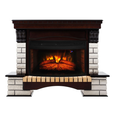 Электрокамин RealFlame Country 33W AO античный дуб c Firespace 33W S IR