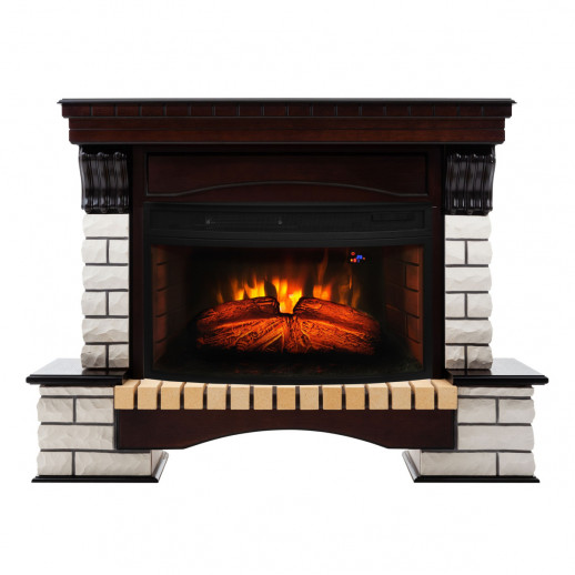 Электрокамин RealFlame Country 33W AO античный дуб c Firespace 33W S IR