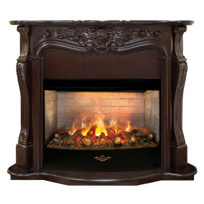 Электрокамин RealFlame Ellada 33 AO античный дуб с очагом 3D Firestar 33