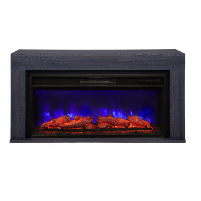 Электрокамин RealFlame Orion 36 NB индиго с очагом Joker 36 SF