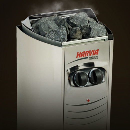 HARVIA Электрическая печь Vega Compact HCB350400S BC35 со встроенным пультом, артикул HCB350400S